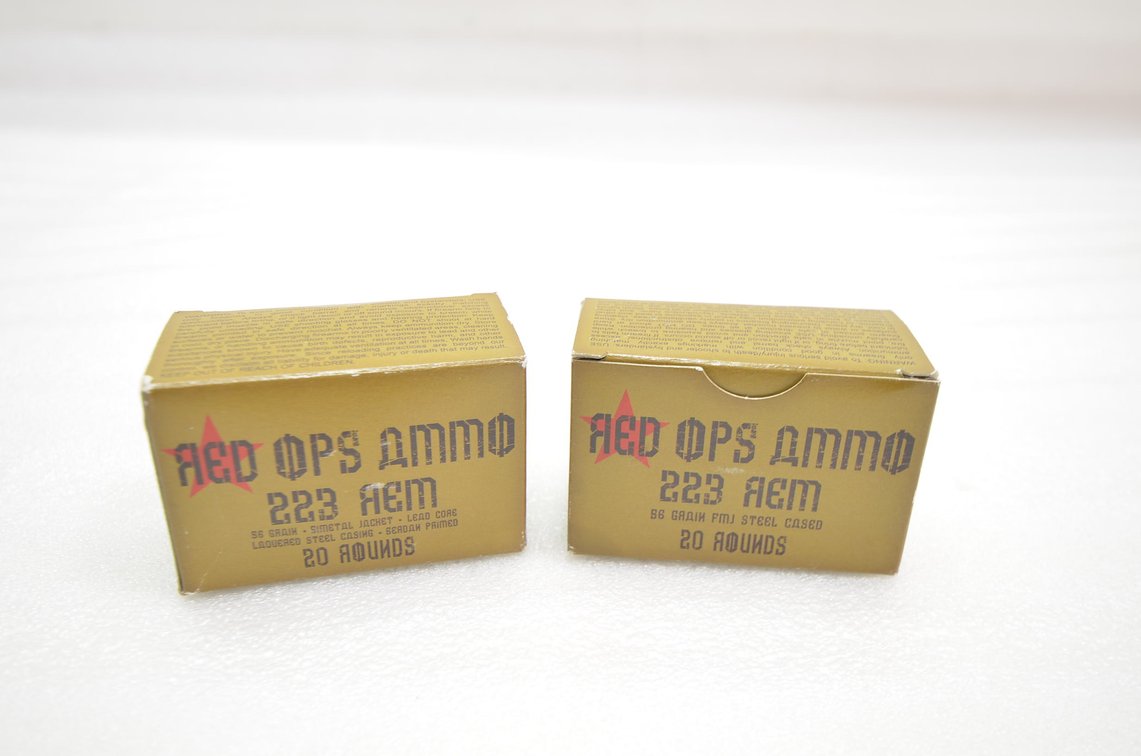 Red Ops 223 REM Ammo (2 Box)