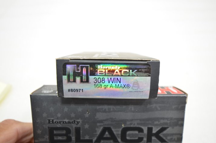 Image for Hornady Black 308 WIN Ammo (2 Box)