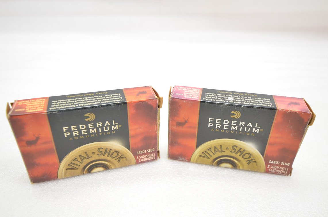 Federal 12ga Sabot Slug (2 Box)