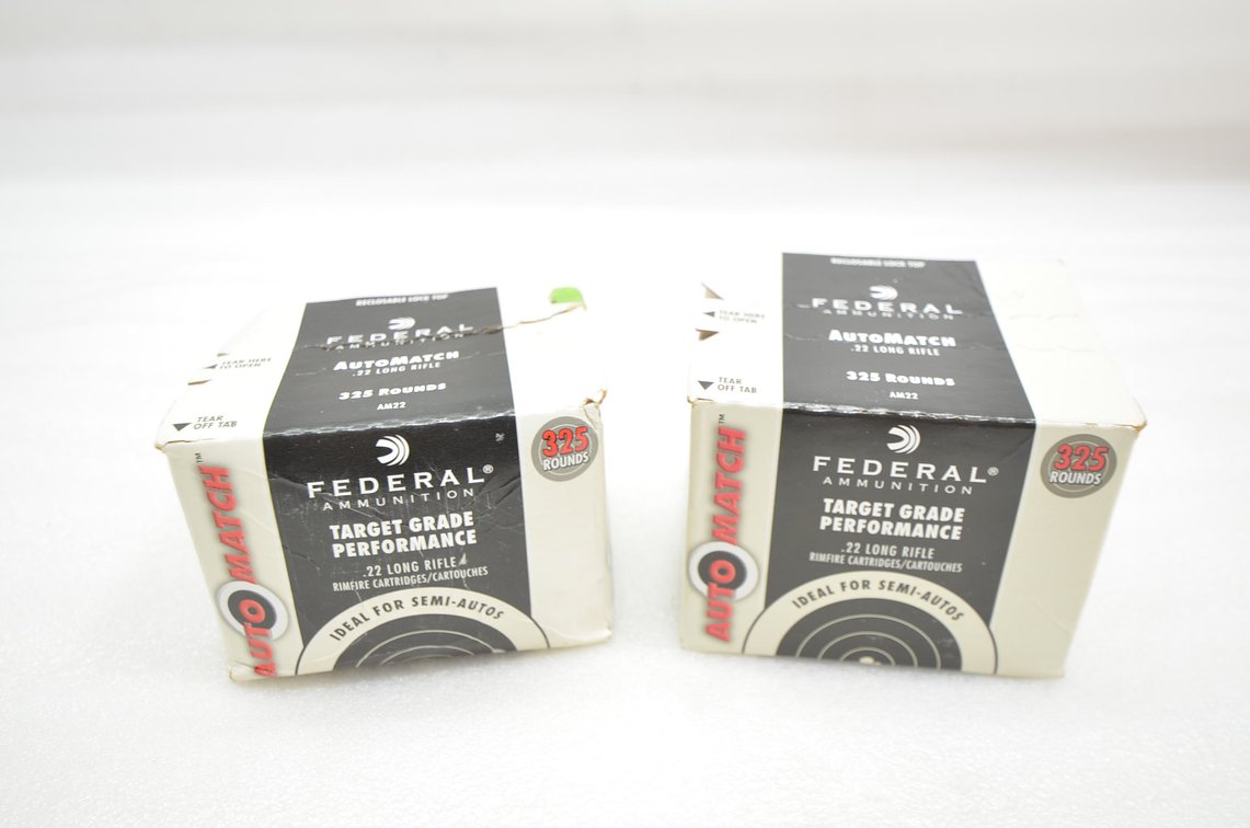Federal AM22 22LR Ammo (2 Box)