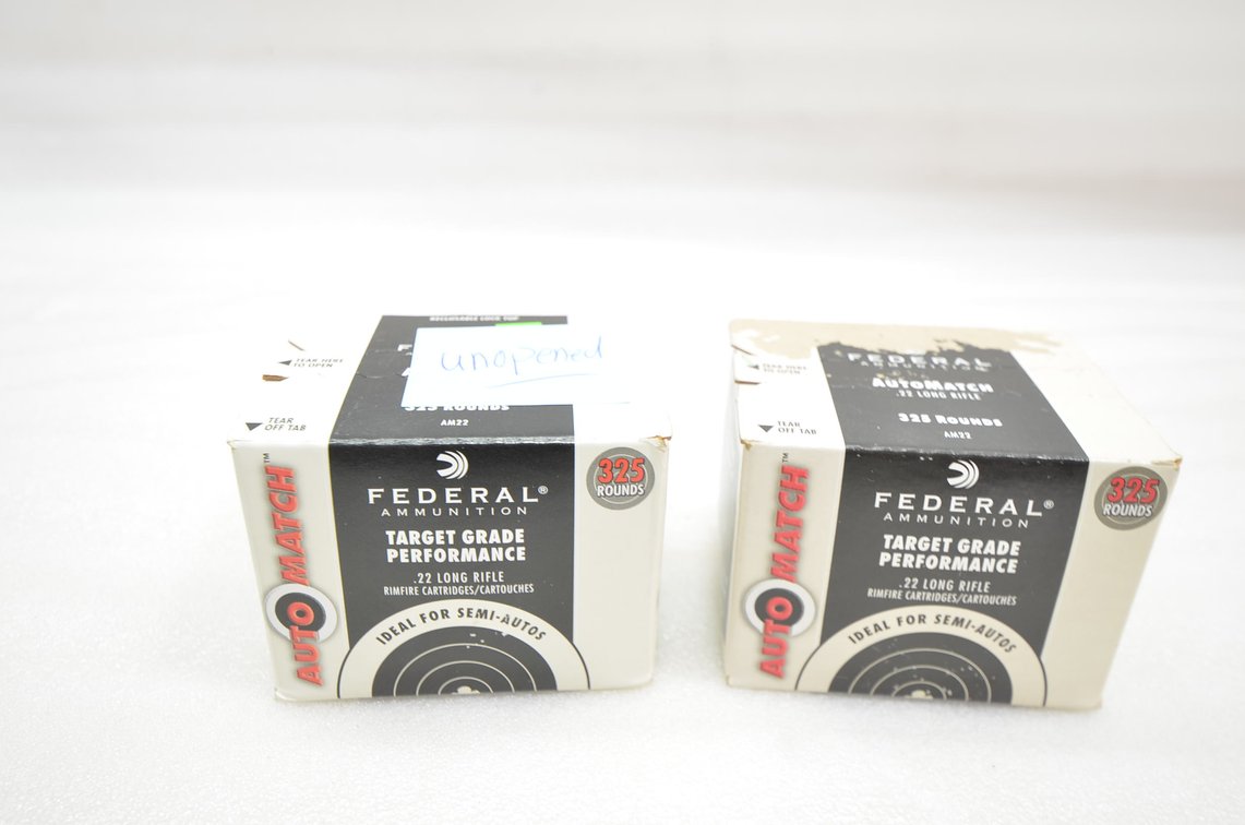 Federal AM22 22LR Ammo (2 Box)