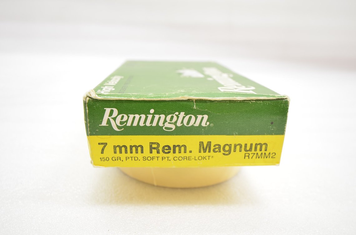 Remington 7mm REM Mag Ammo (1 Box)