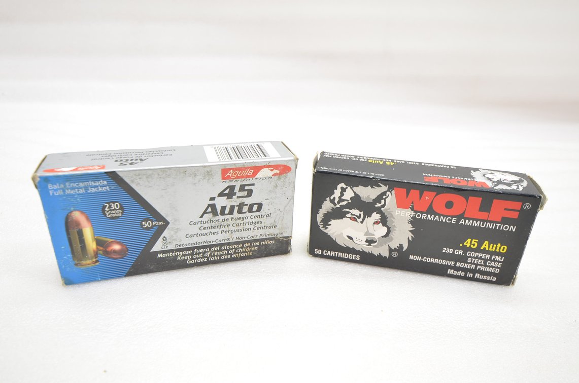45 Auto Ammo (2 Box)