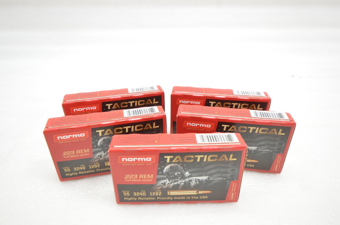 Norma Tactical 223 REM (5 Box)