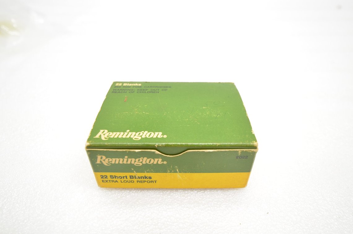 Remington 22 Short Blanks Ammo (1 Box)