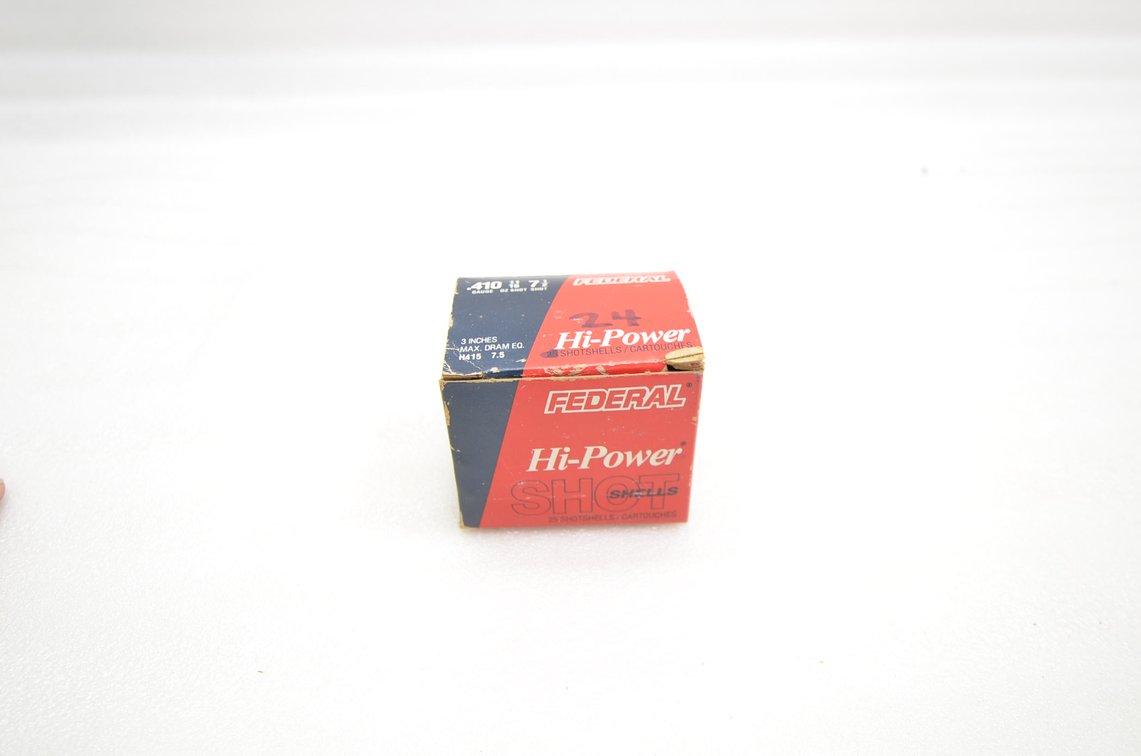 Federal Hi-Power 410ga Shotgun Shells (24 Rounds)