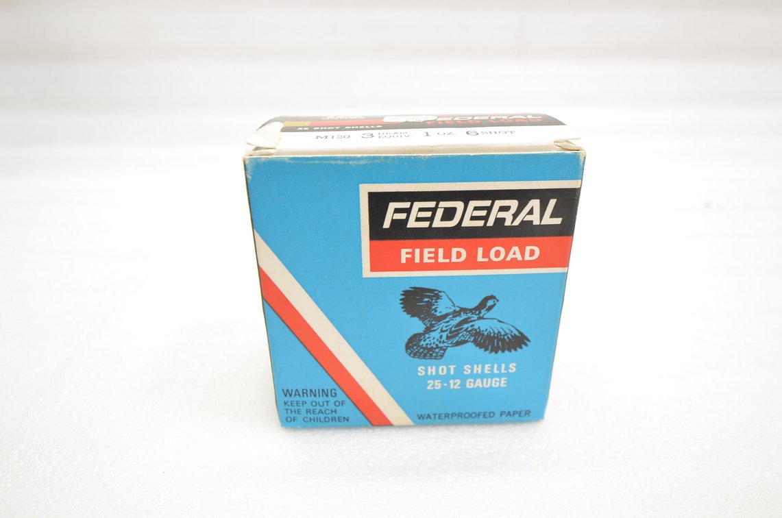Federal 12ga Field Load Shotgun Shells (1 Box)