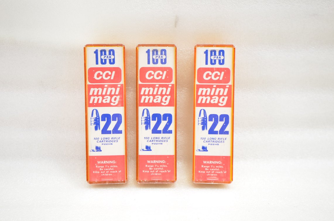 CCI Mini Mag 22LR Ammo (3 Box)