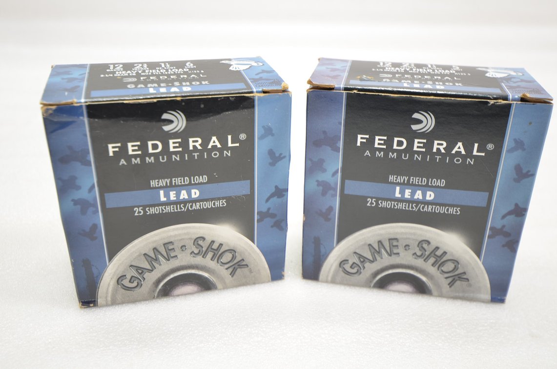 Federal 12ga  Game-Shok Shotgun Shells (2 Box)