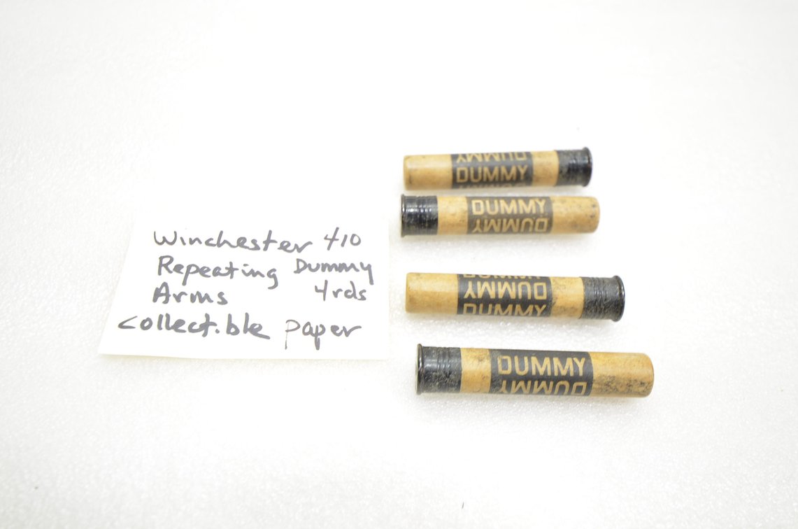 Winchester RA 410 Dummy Rounds (4 Rounds)