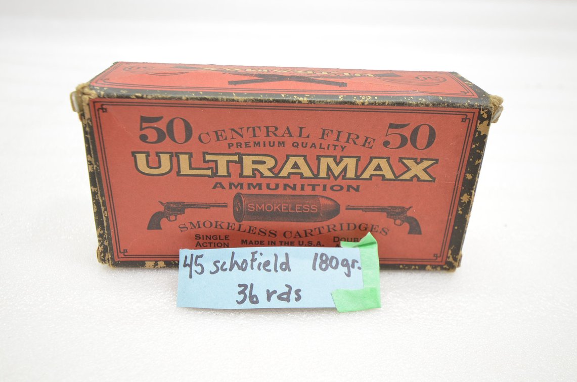 Ultramax Schofield 45 Ammo (36 Rounds)