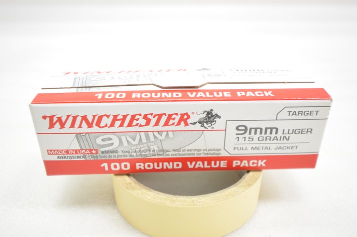 Image for Winchester 9mm Luger Ammo (1 Box)