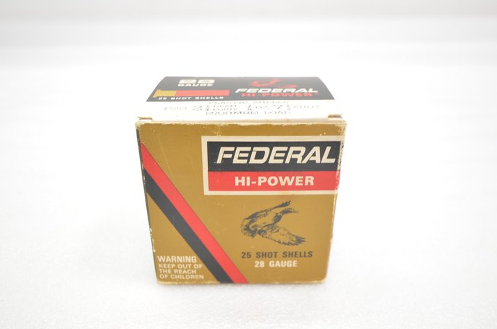 Image for Federal 28ga Shotgun Shells (1 Box)