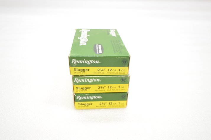 Image for Remington Slugger 12ga Shotgun Shells (3 Box)