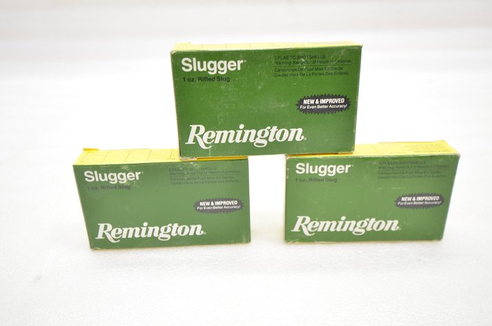 Image for Remington Slugger 12ga Shotgun Shells (3 Box)