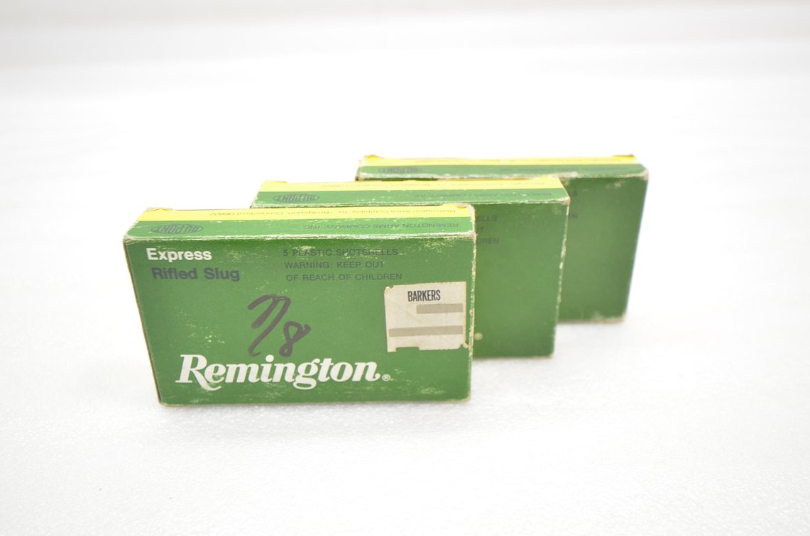 Remington Slugger 12ga Shotgun Shells (3 Box)