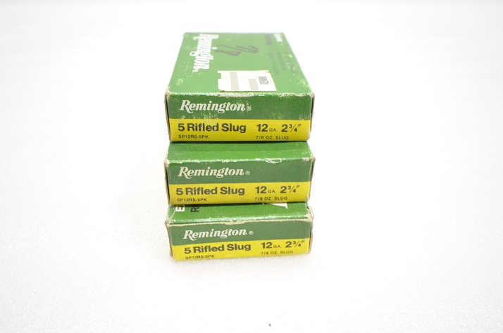 Image for Remington Slugger 12ga Shotgun Shells (3 Box)