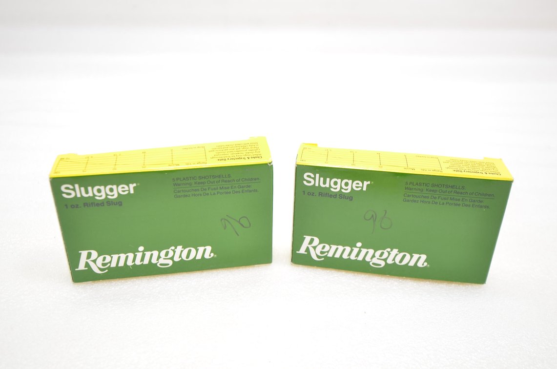 Remington Slugger 12ga Shotgun Shells (2 Box)