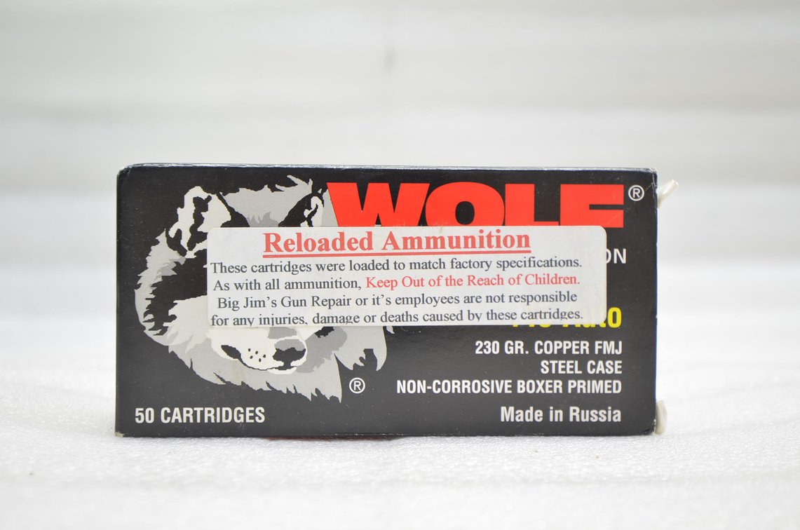 .45 ACP Reload Ammo (1 Box)