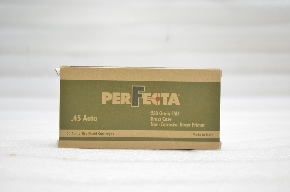 Perfecta .45 Auto Ammo (1 Box)