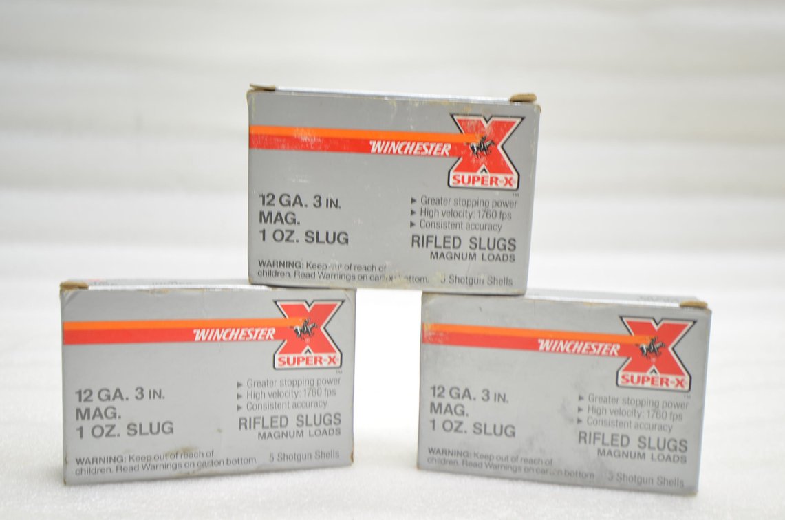 Winchester Super X 12ga Shotgun Shells (3 Box)