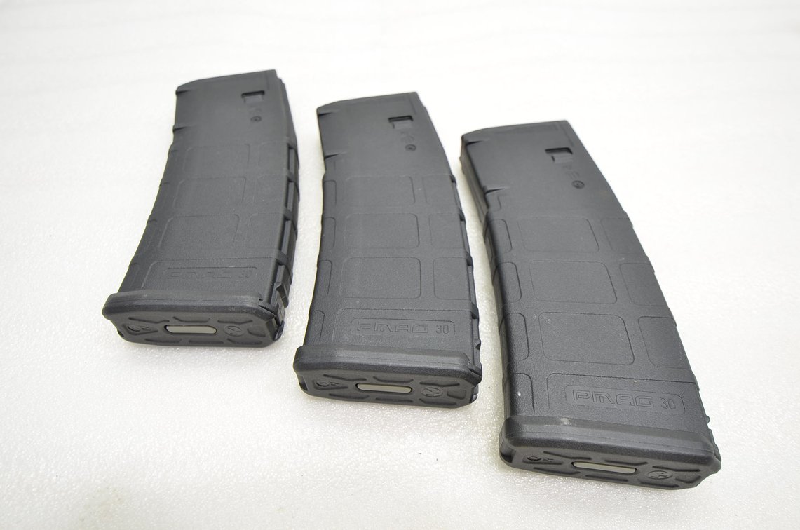 (3) PMAG 30 Magazines