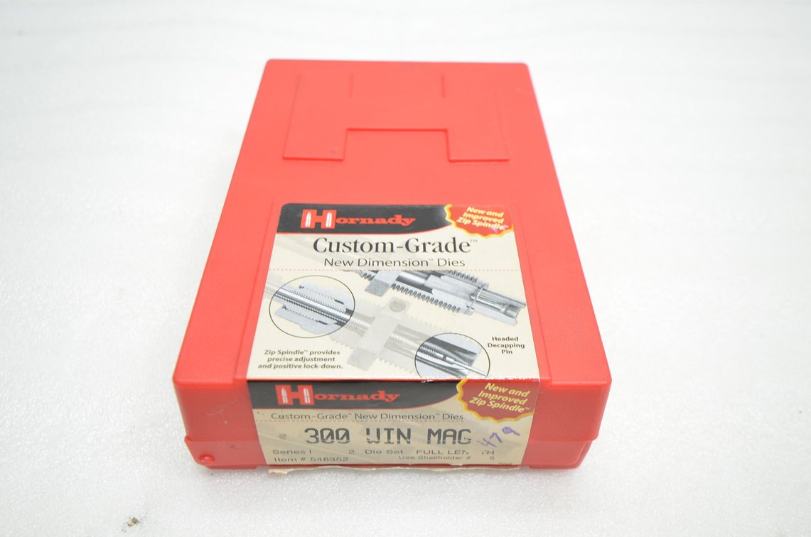 Hornady 300 WIN Mag Die Set