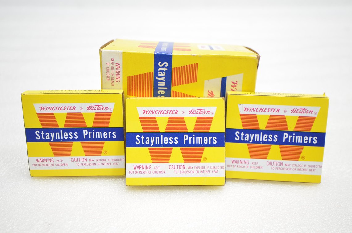 Winchester Western Primers (3 Box)