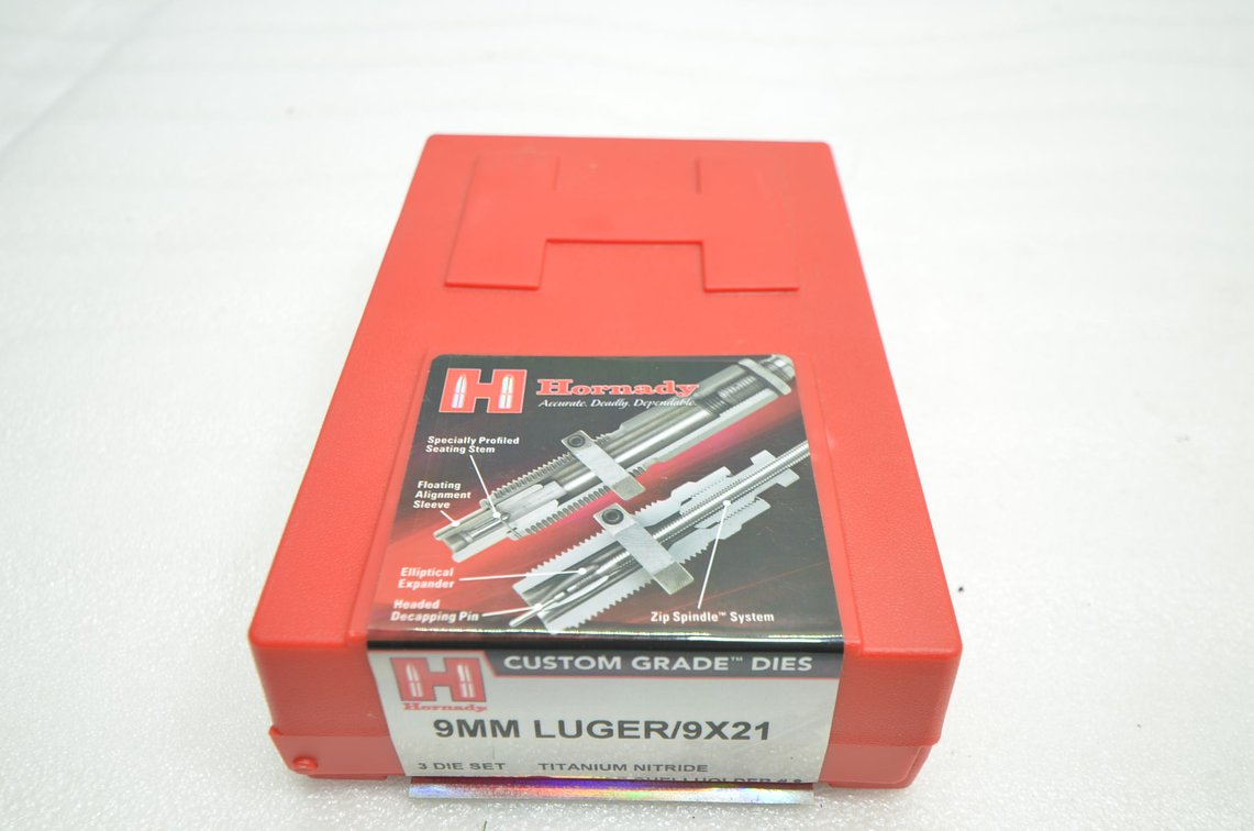 Hornady 9mm Luger / 9x21 Die Set