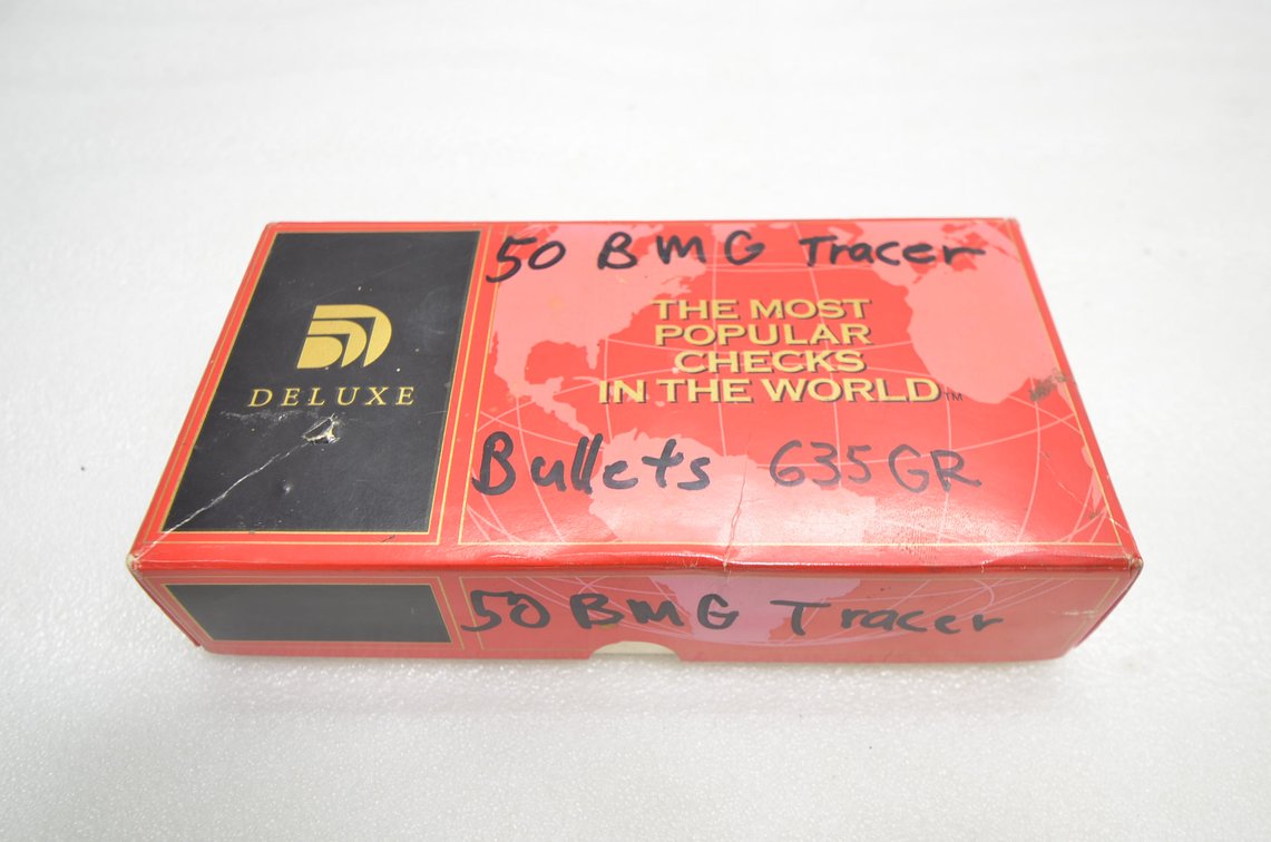 50 BMG Tracer Bullets (30 Rounds)