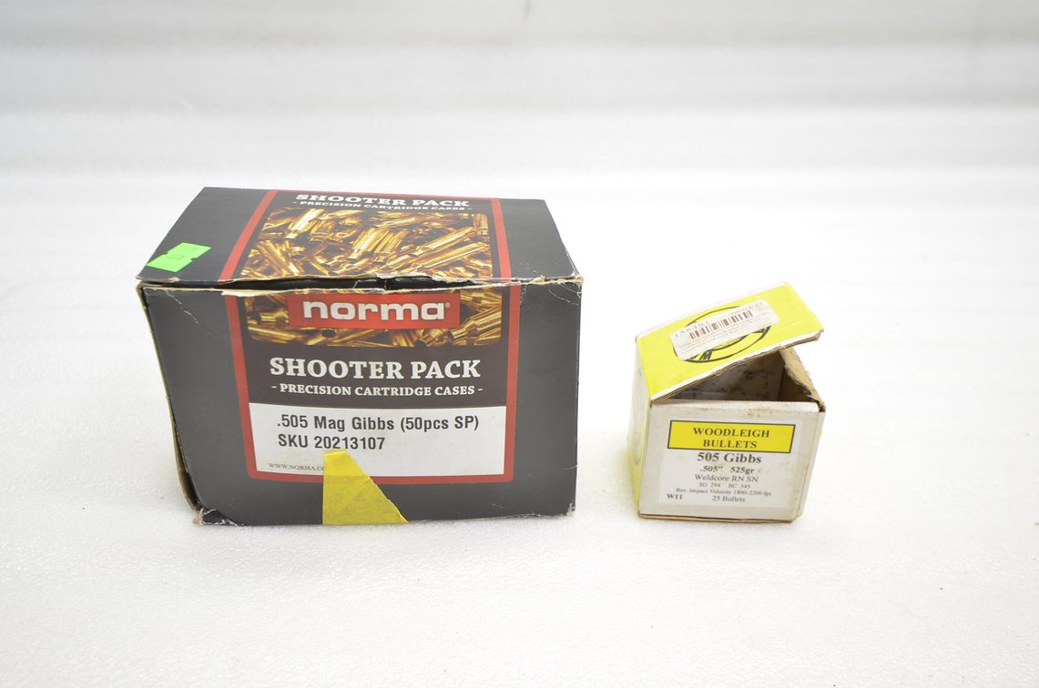 .505 Mag Gibbs, Bullets and Brass
