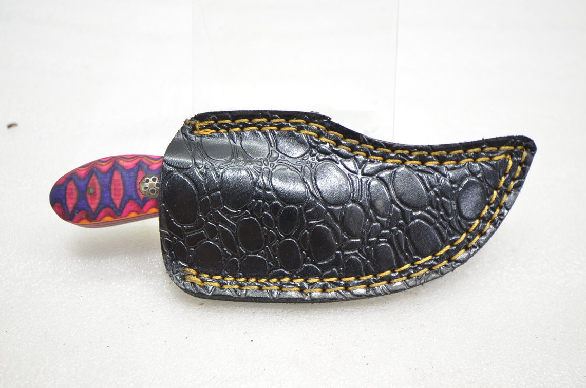 Damascus Steel Skinner Knife