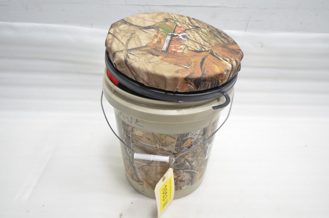Coleman Heater, Padded Seat And Bucket