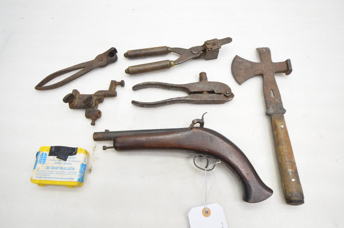 Vintage Bullet Molds, Pistol And More