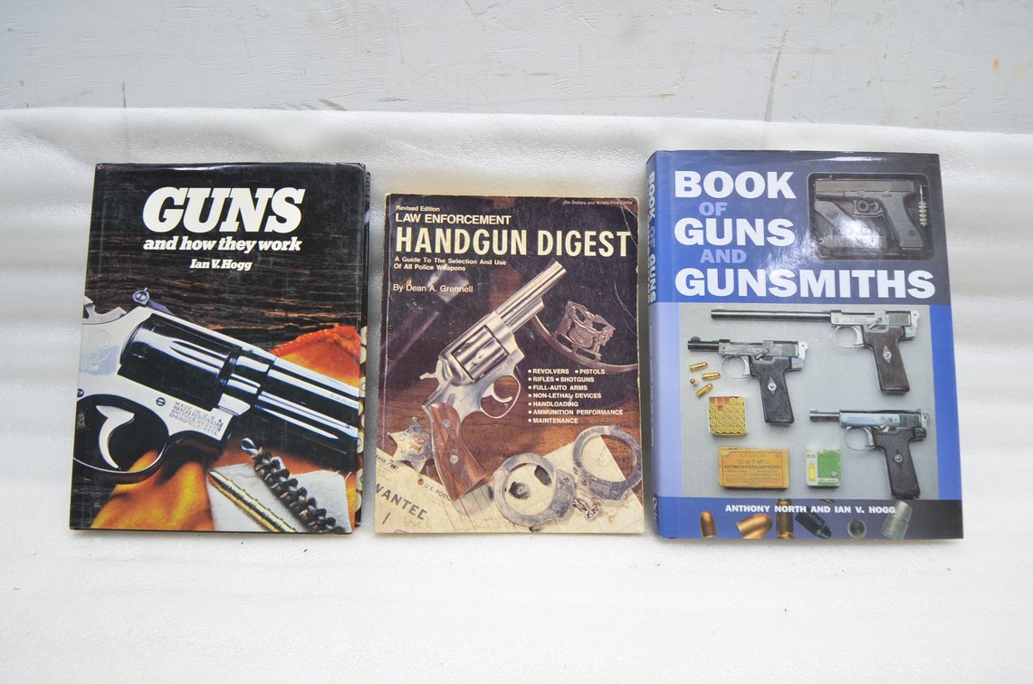 (3) Gun Books
