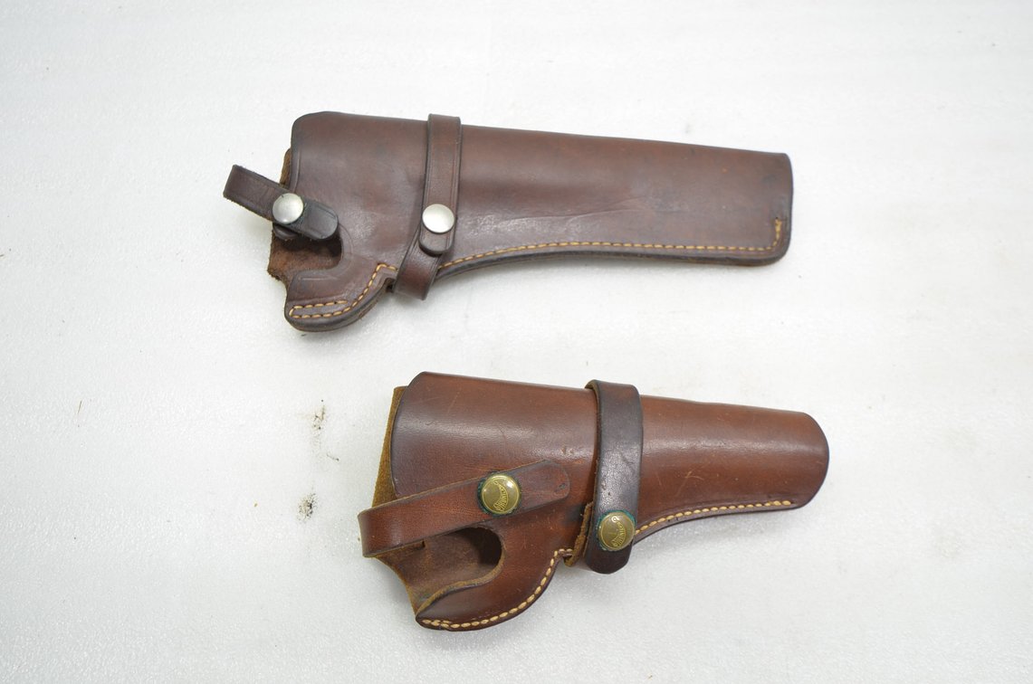 (2) Leather Holsters