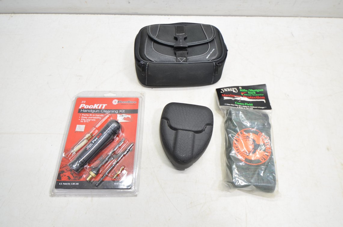 (2) Handgun Cleaning Kits And More