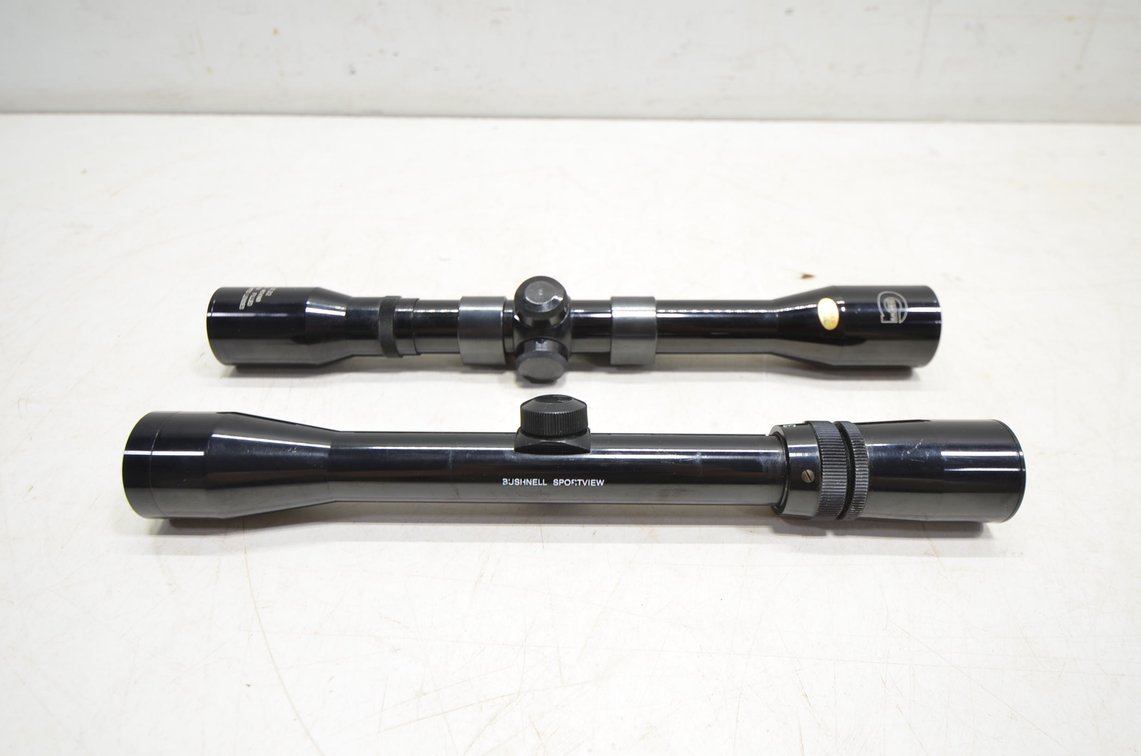 (2) Gibson And Bushnell Scopes