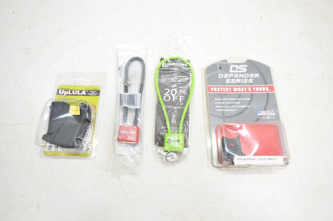 Glock Red Laser Sight, Universal Pistol Magazine Loader