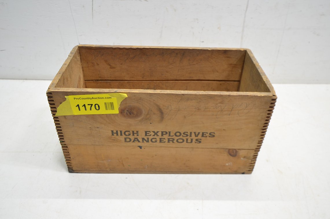 Trojan Powder Co Crate