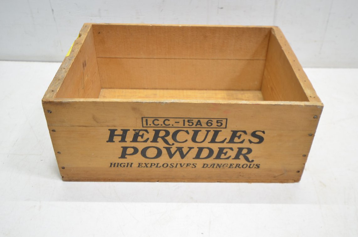 Hercules Powder Crate