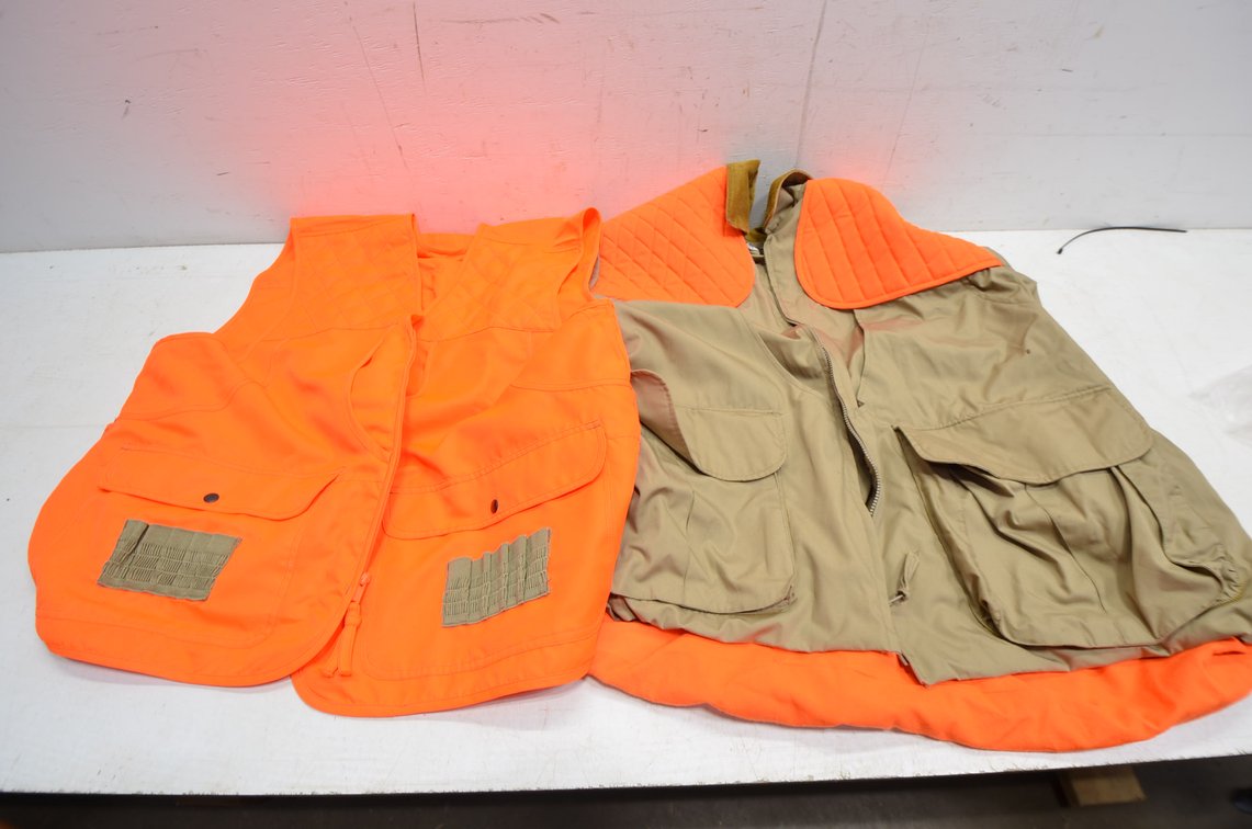 Gamehide Hunting Jacket And Vest, Blaze And Tan
