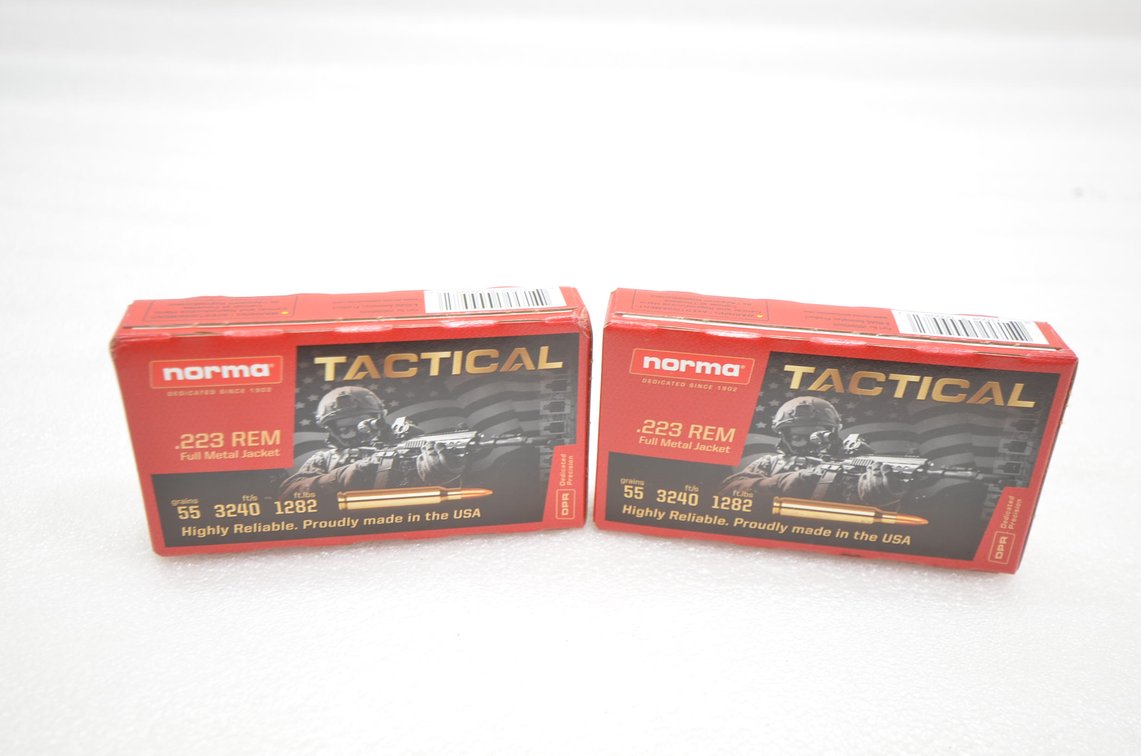 Norma Tactical 223 REM (2 Box)