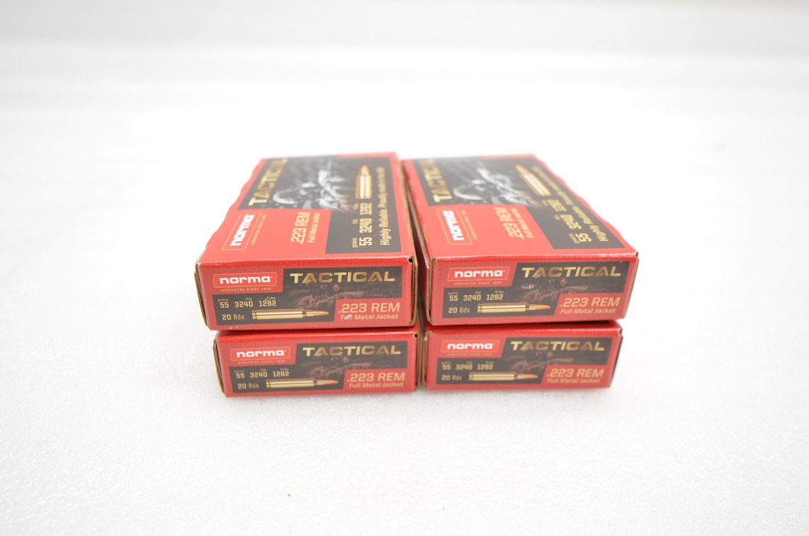 Norma Tactical 223 REM (4 Box)