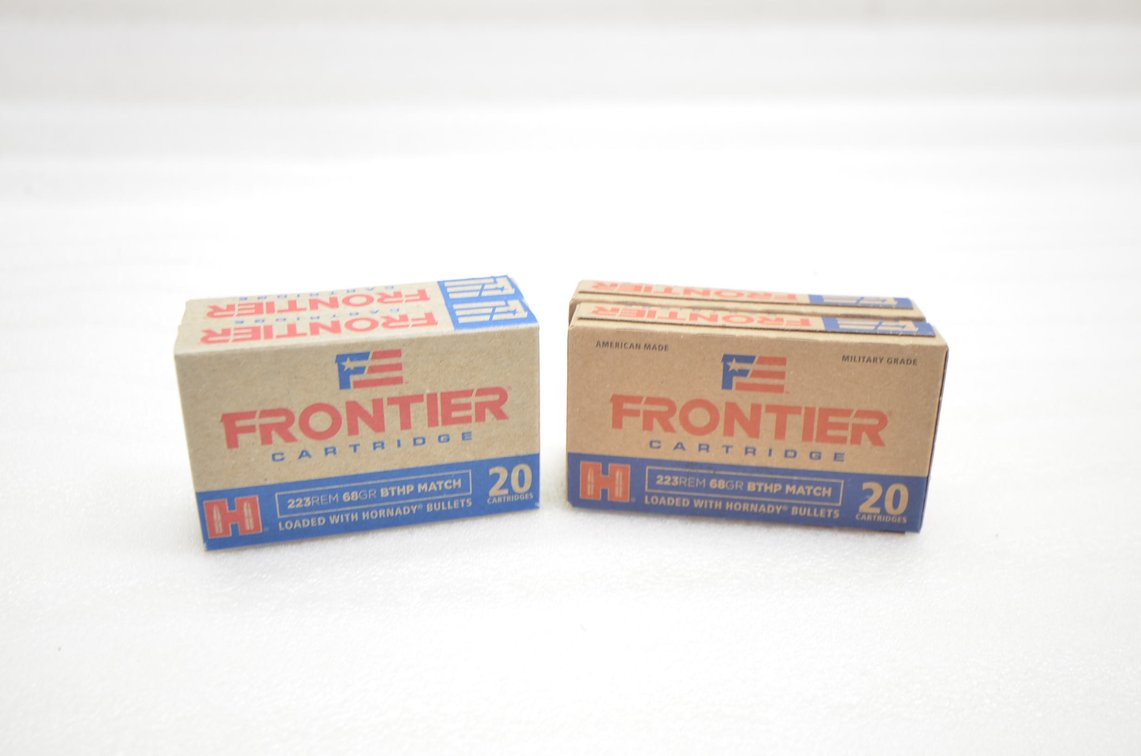 Frontier Hornady 223 REM Ammo (4 Box)