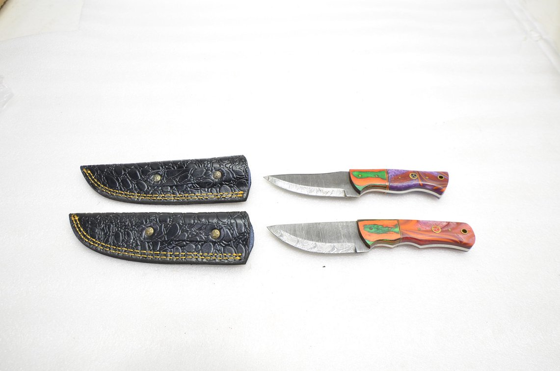 (2) MHS Cutlery Fixed Blade Knife