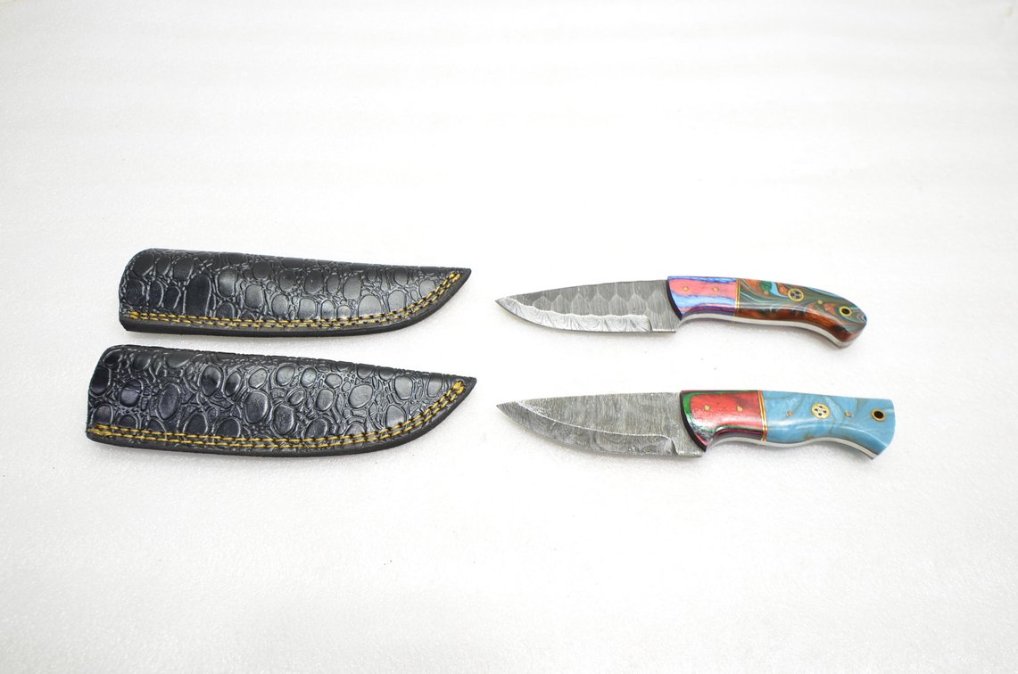 (2) MHS Cutlery Fixed Blade Knife