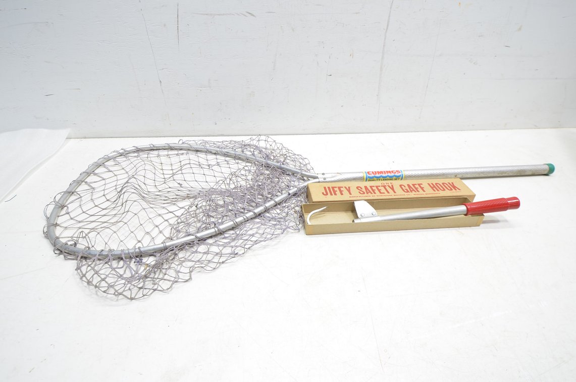 Fishing Net And Safety Gaff Hook