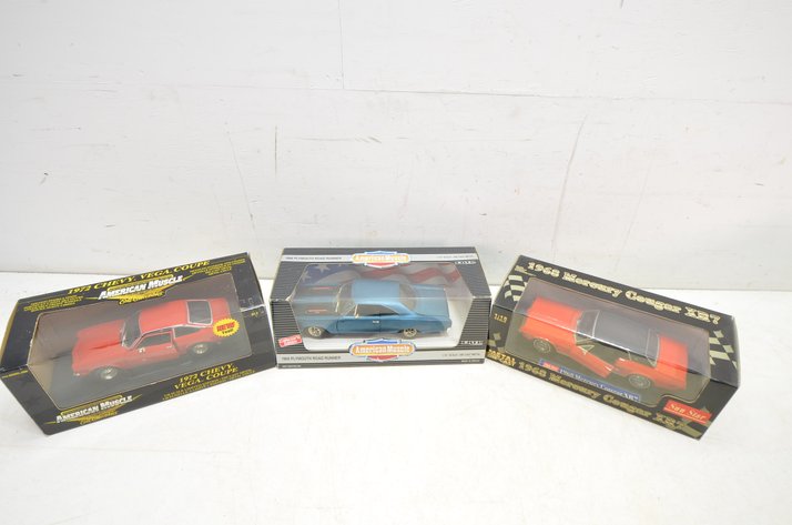 Image for (3) American Muscle Collectible Cars