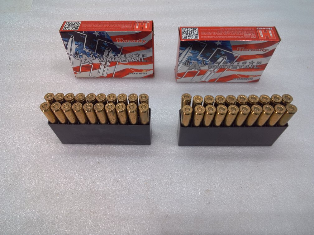 Hornady American Whitetail 25-06 REM Ammo (2 Box)